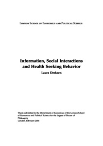 Masters thesis online user seeking behaviour