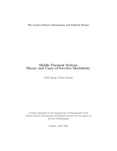 Thesis mobile payment