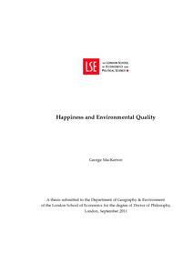 thesis final version - LSE Theses Online - London School of