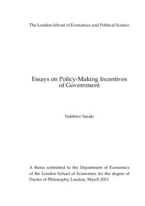 Historical context and policy making essay